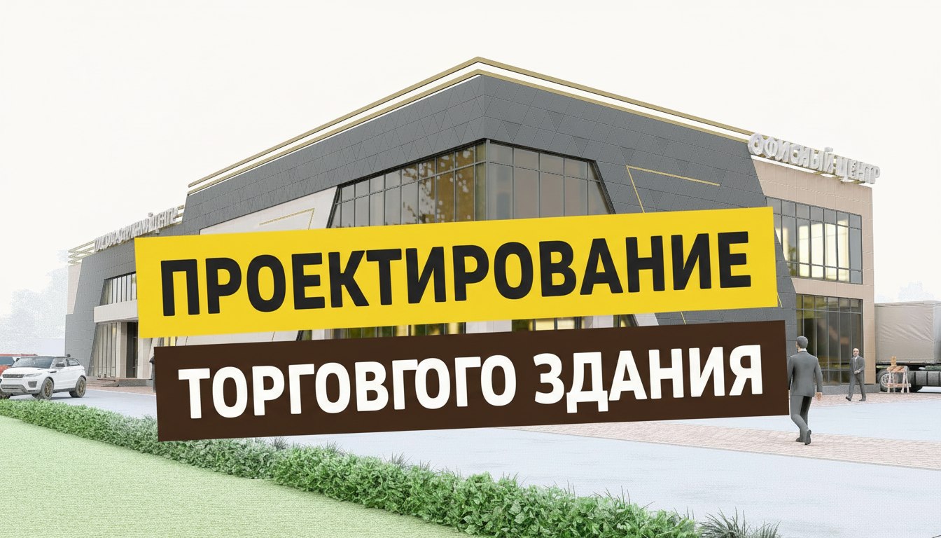 проектирование торгового здания